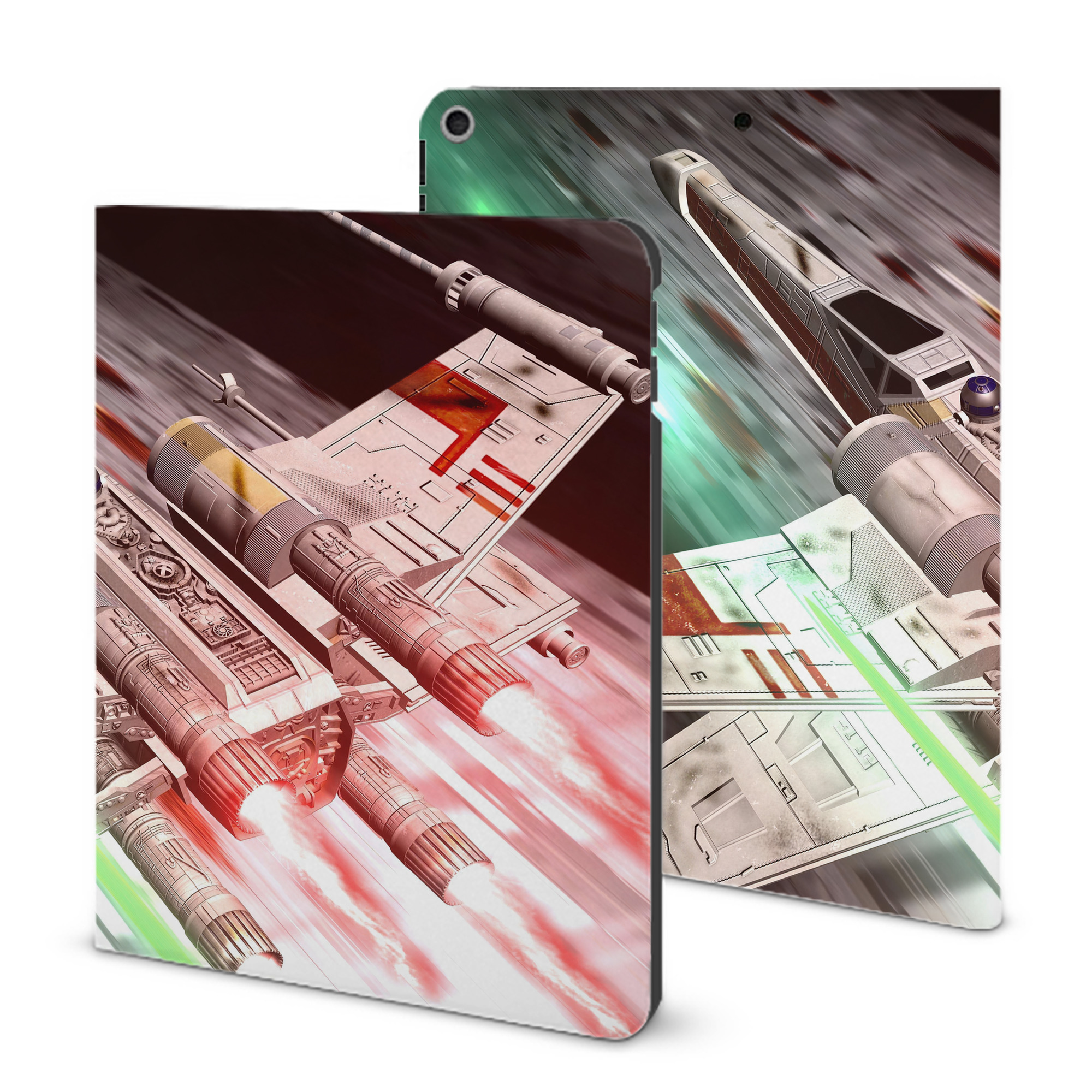 （画像用） スター・ウォーズ Star Wars IPad ケース ブック型 PUレザー TPU 耐衝撃 軽量 薄型 ペン収納なし 全面保護 IPad 各モデル対応